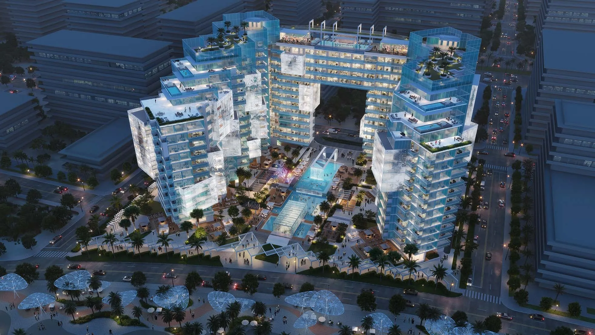 Ice Beach · 哈伊马角 Al Marjan Island 楼花 · Mr Jinn Selection