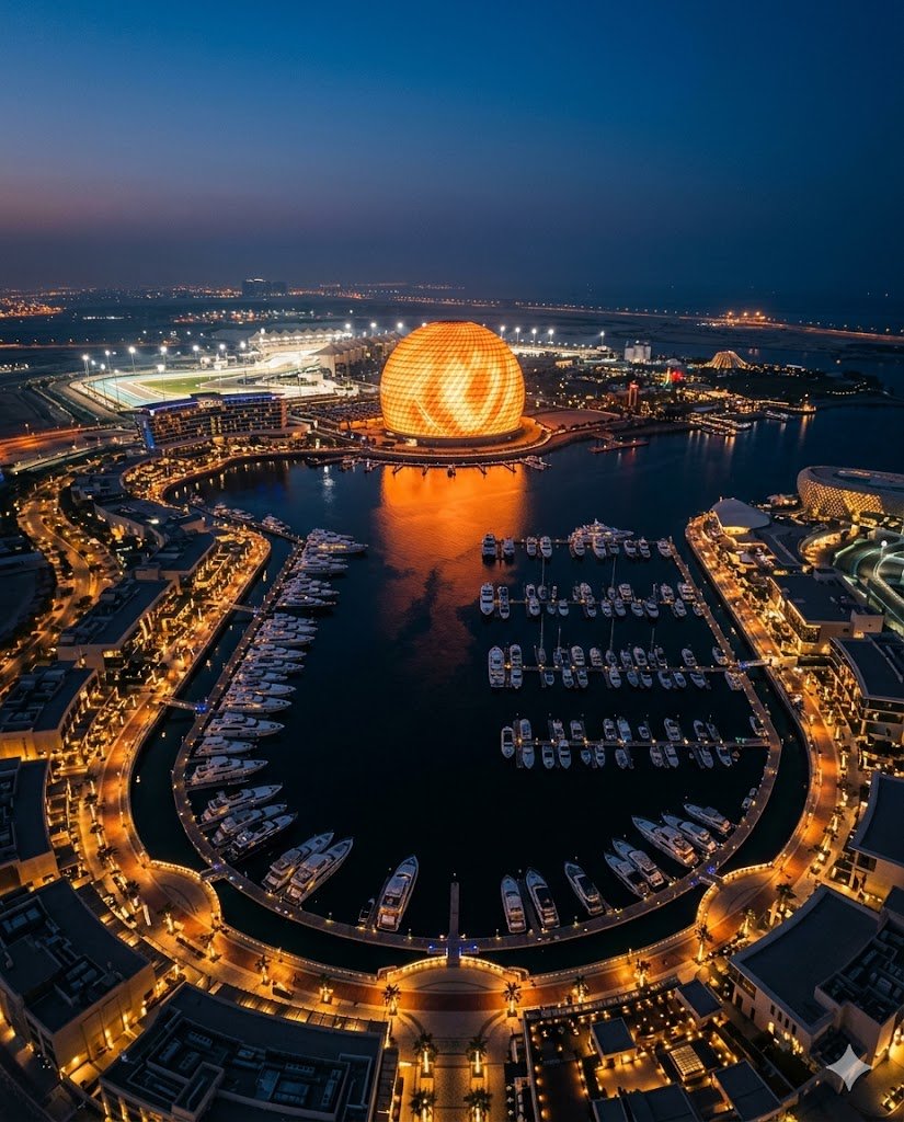 La Sfera su Yas Island, Abu Dhabi